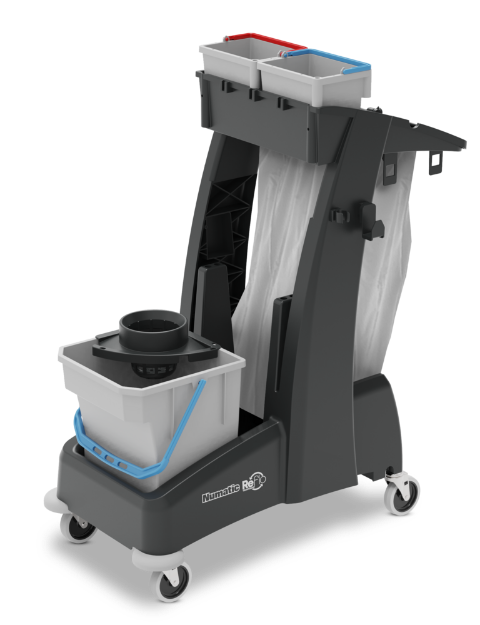 Carrinho de limpeza compacto MM2 com saco